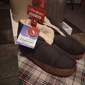 Dearfoams Loden Green Slippers